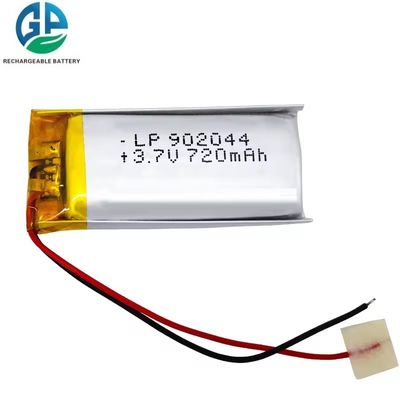 Долговечная 902044 3,7V 720mAh литиевая полимерная аккумуляторная батарея для цифровых продуктов